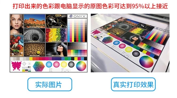 與原色彩接近95%，清晰度很好